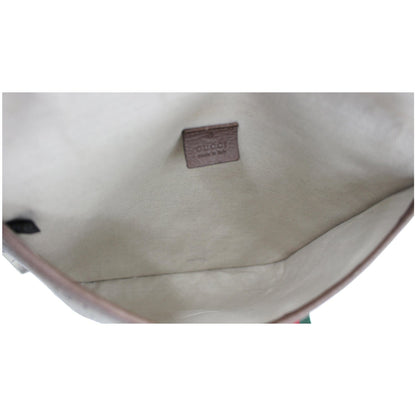 GUCCI Neo Vintage Medium GG Supreme Canvas Messenger Bag Beige 598604