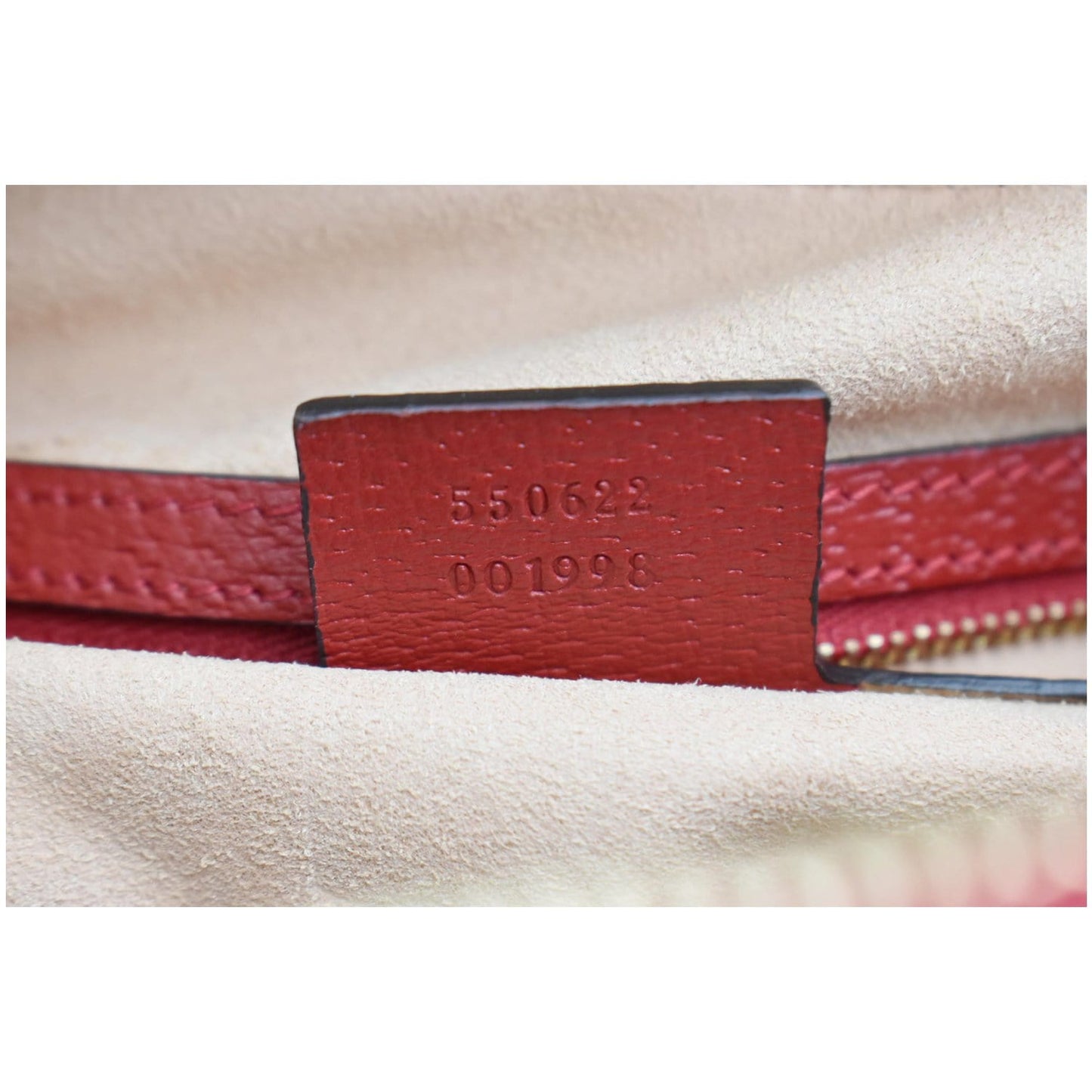 GUCCI Ophidia Flora Web Small Top Handle Shoulder Bag Red 550622