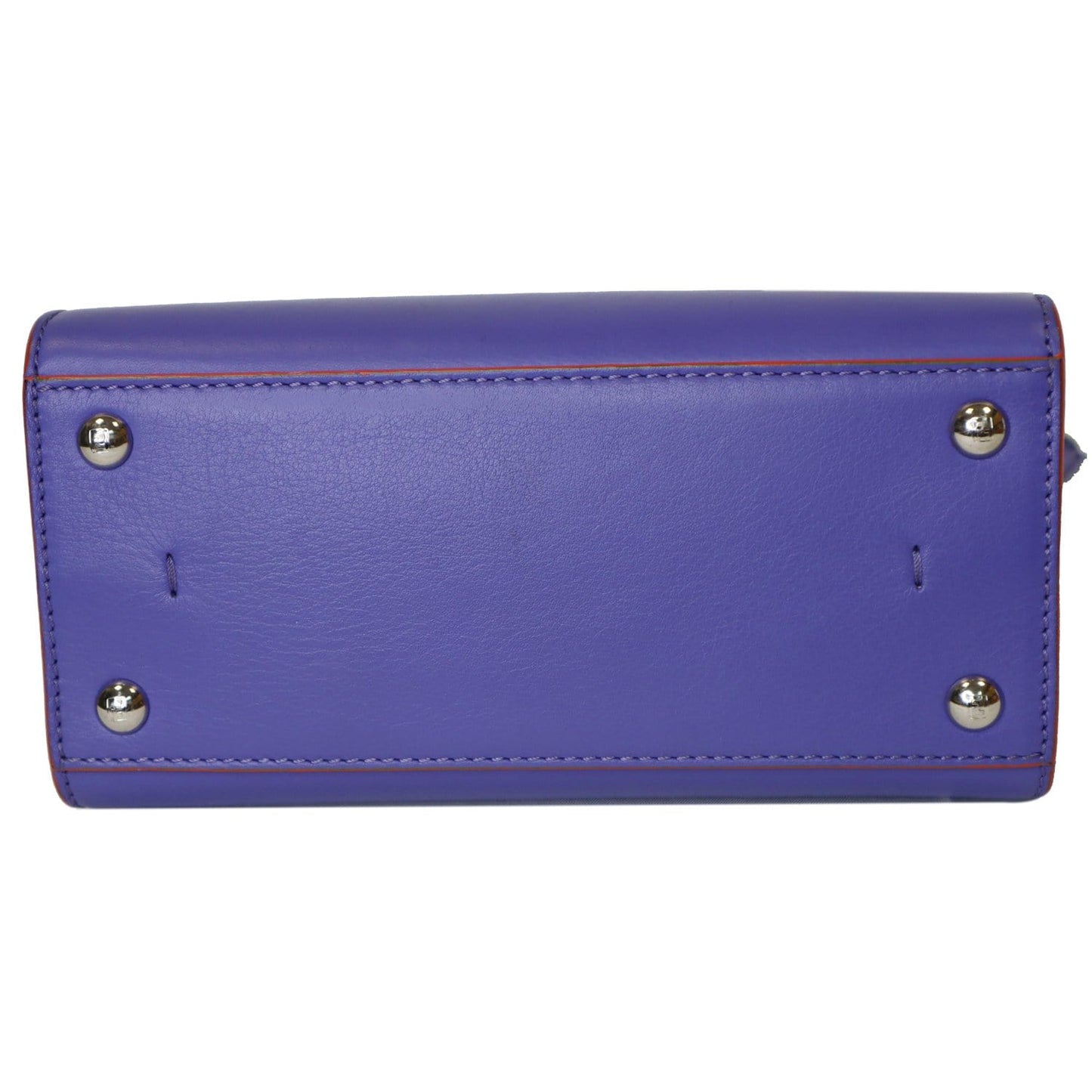 FENDI 3 Jours Mini Calfskin Leather Crossbody Bag Iris