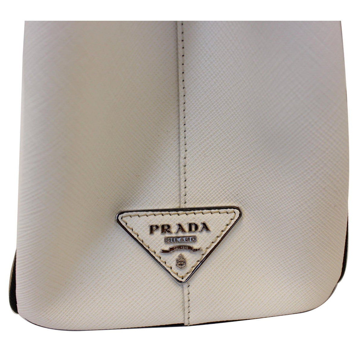 PRADA Galleria Baiadera Striped Saffiano Leather Tote Bag