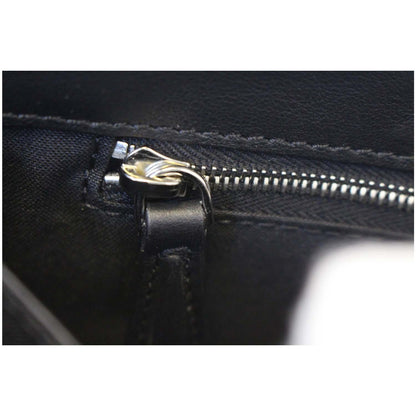 FENDI Metal Bag Bugs Slim Clutch Black - Last Call