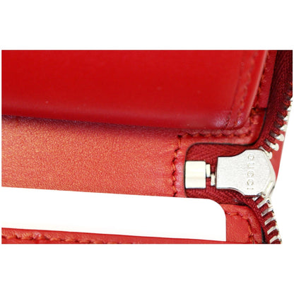 GUCCI Signature Continental Guccissima Zip-around Wallet