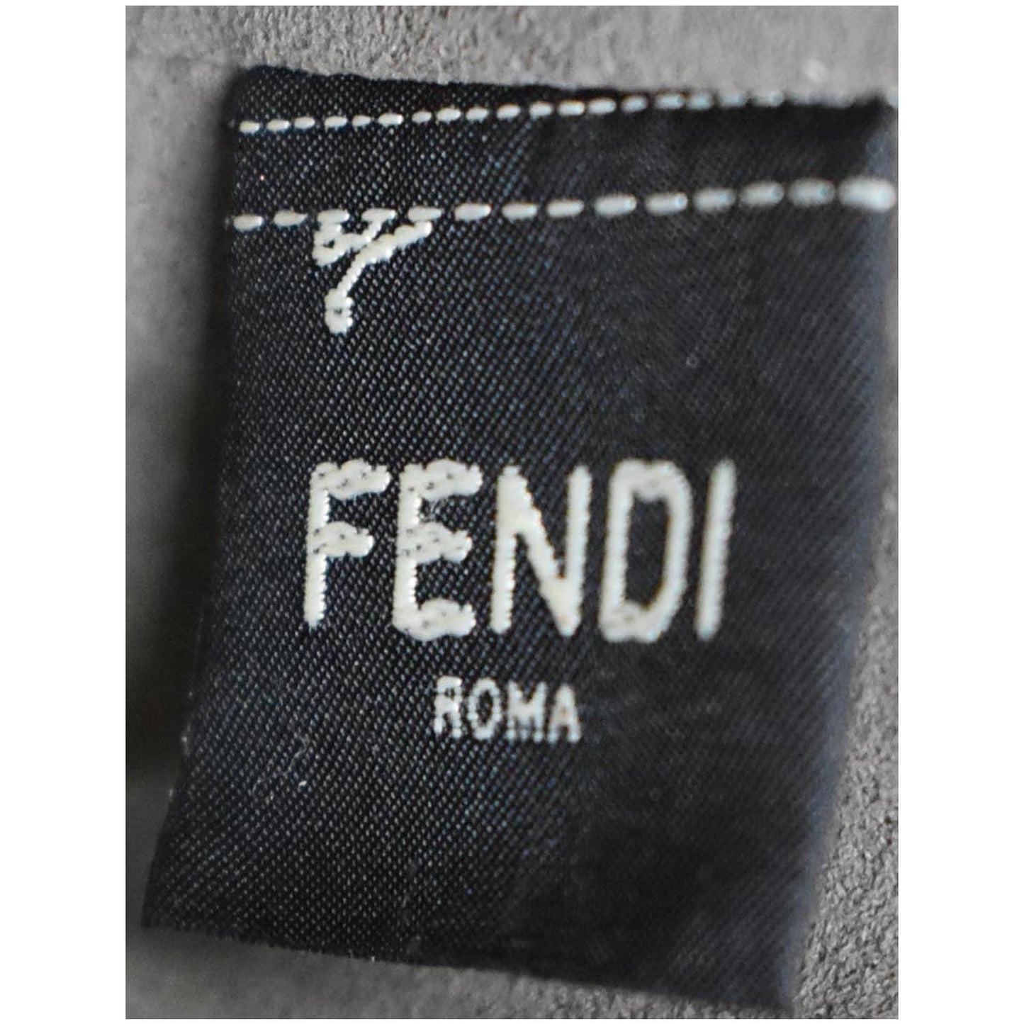 FENDI Mon Tresor Drawstring FF Canvas Bucket Bag Multicolor