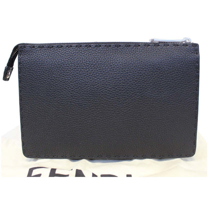 FENDI Selleria Bag Bugs Slim Clutch Black - Last Call