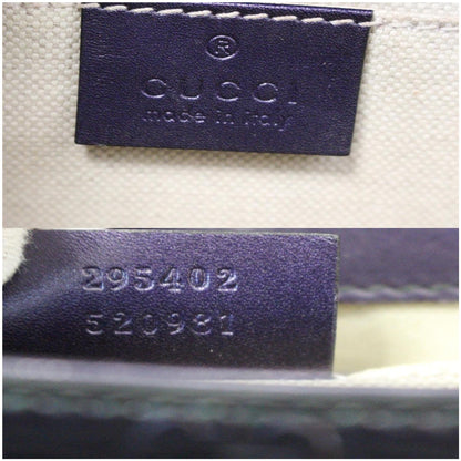 GUCCI Emily Guccissima Chain Shoulder Bag Plum 295402