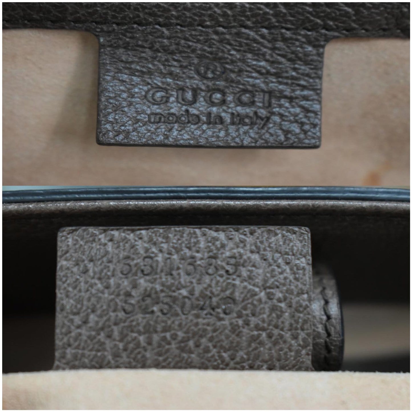 GUCCI Ophidia Medium GG Supreme Canvas Tote Bag Beige 631685