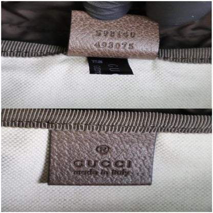 GUCCI Ophidia GG Medium Supreme Canvas Backpack Beige/Ebony 598140