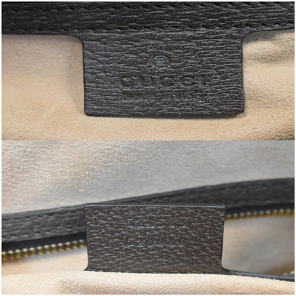 GUCCI Ophidia GG Canvas Medium Top Handle Shoulder Bag Beige 524533