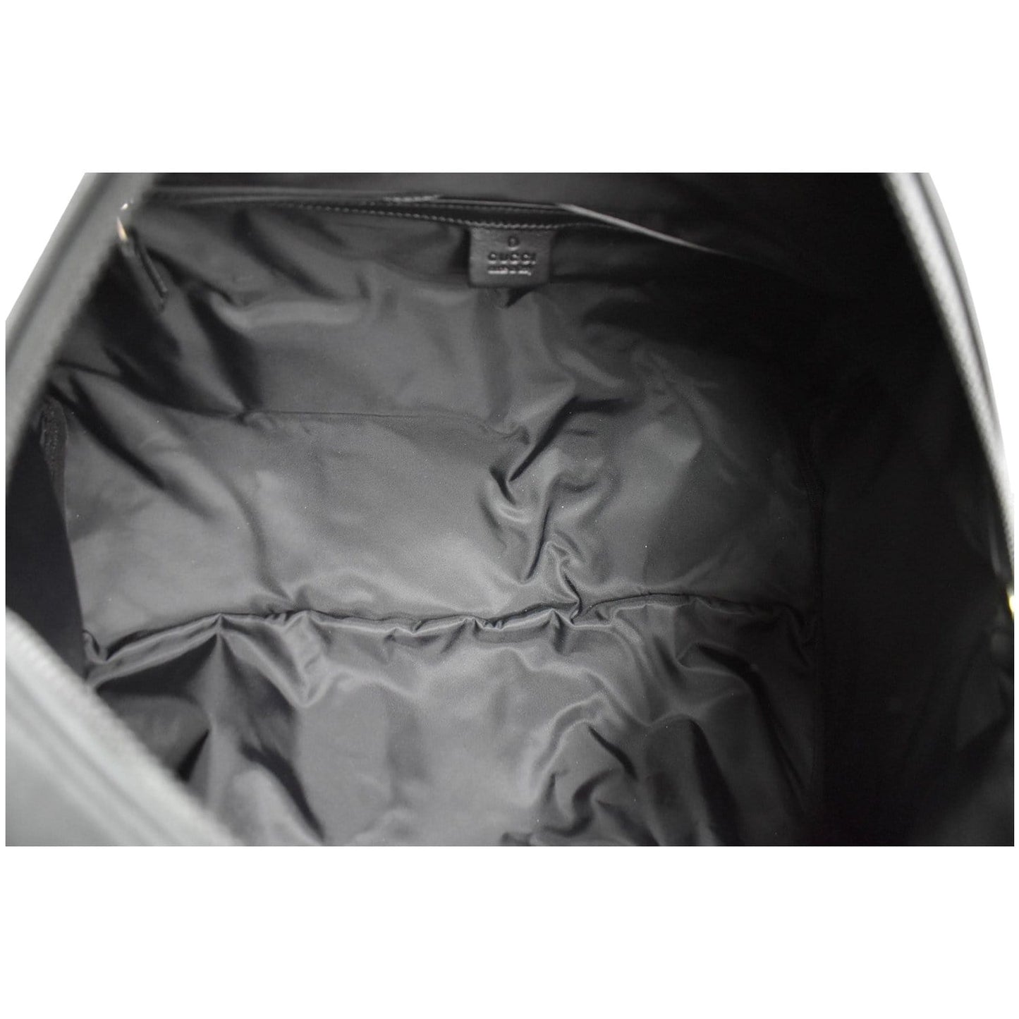 GUCCI Techno Canvas Duffle Travel Bag Black 450983