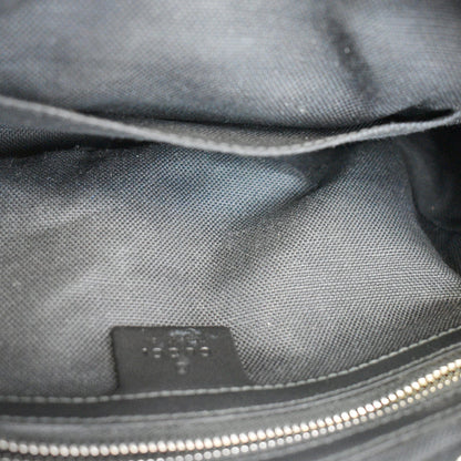 GUCCI GG Supreme Canvas Belt Bumbag Black 474293