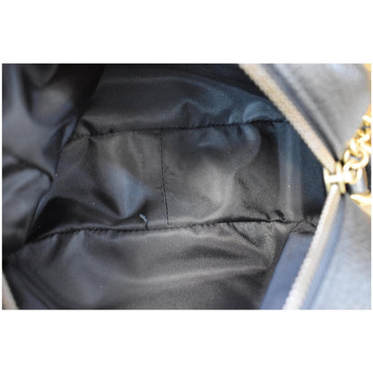 GUCCI Soho Disco Small Leather Crossbody Bag Black 347994