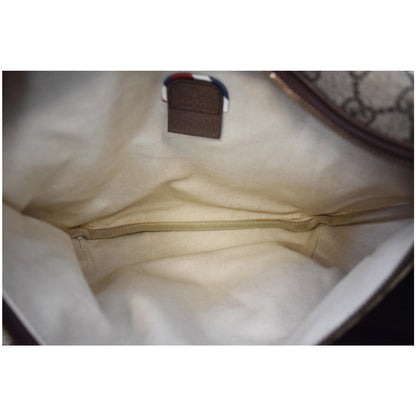 GUCCI Courrier GG Supreme Canvas Belt Waist Bum Bag Beige 529711