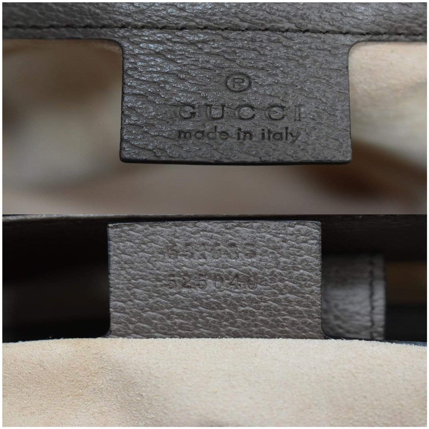 GUCCI Ophidia Medium GG Supreme Canvas Tote Bag Beige 631685