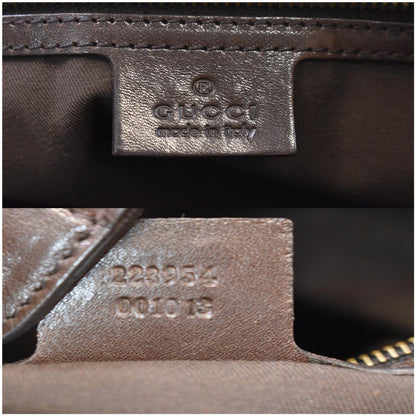 GUCCI Interlocking Large GG Canvas Tote Bag Beige 223954