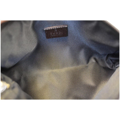 Gucci Beige/Ebony G Canvas Abbey D-Ring Pochette Bag