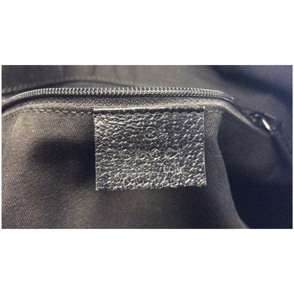 GUCCI GG Monogram Medium Eclipse Shoulder Bag Black