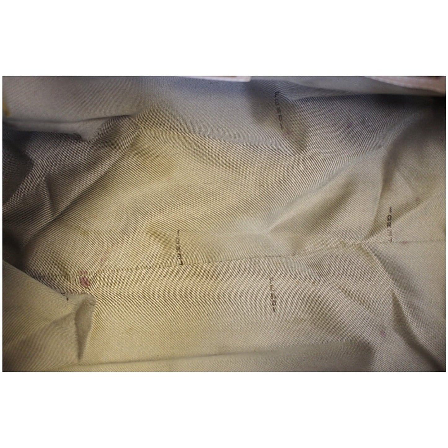 FENDI Zucchino Canvas Shoulder Bag Pink