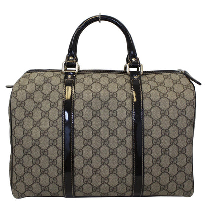 GUCCI Joy GG Canvas Boston Bag Beige 193603