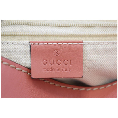 GUCCI Medium Sukey Diamante Canvas Hobo Bag Beige 232955