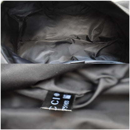 GUCCI Techno Canvas Duffle Travel Bag Black 450983