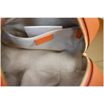 GUCCI Microguccissima Small Leather Crossbody Bag Orange 510289
