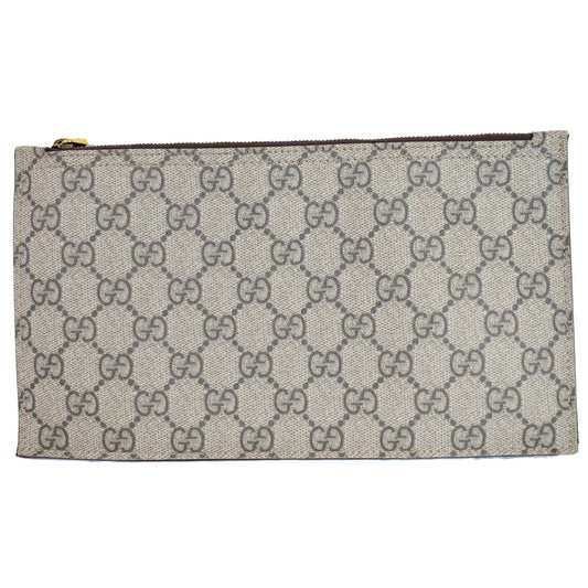GUCCI Ophidia Soft GG Supreme Pouch Wristlet Beige 519335