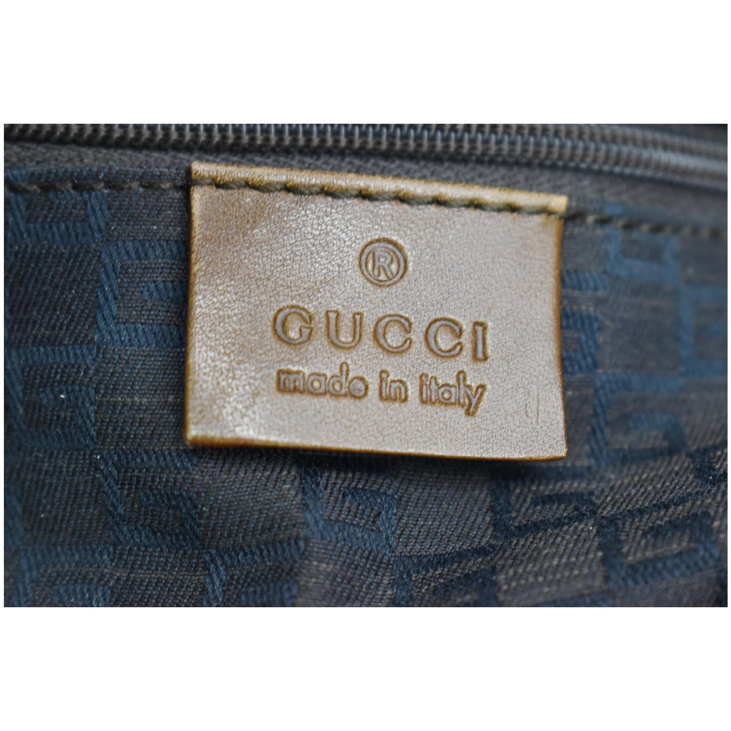 GUCCI Horsebit Suede Leather Shoulder Bag Tan 101975