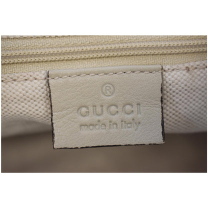 GUCCI Medium Sukey GG Canvas Hobo Bag Beige 232955