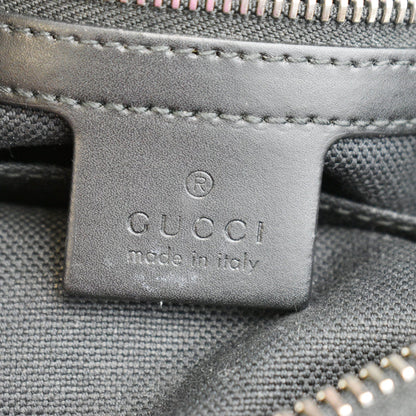 GUCCI GG Supreme Canvas Belt Bumbag Black 474293