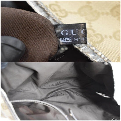 GUCCI Pelham Medium GG Canvas Hobo Bag Beige 137621