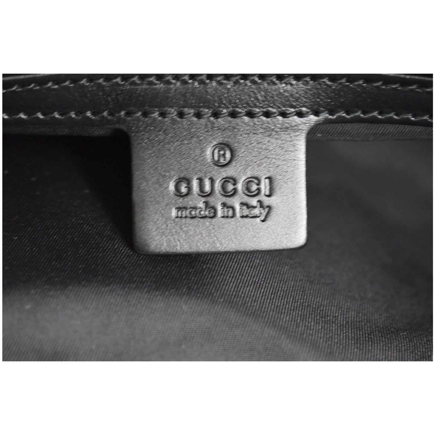 GUCCI Techno Canvas Duffle Travel Bag Black 450983