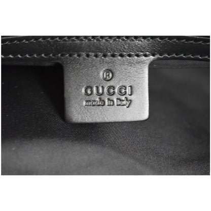 GUCCI Techno Canvas Duffle Travel Bag Black 450983