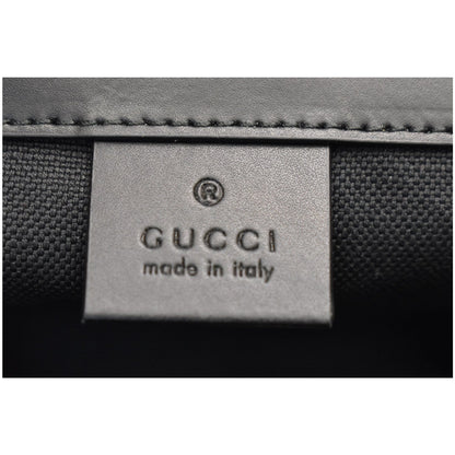 GUCCI Bestiary Tigers GG Supreme Microfiber Backpack Bag 495563 Black