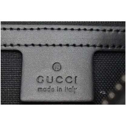 GUCCI Bestiary Tigers GG Supreme Square Messenger Bag Black 474137