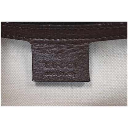 GUCCI Animalier Leather Top Handle Shoulder Bag Brown 431277 - 25% OFF