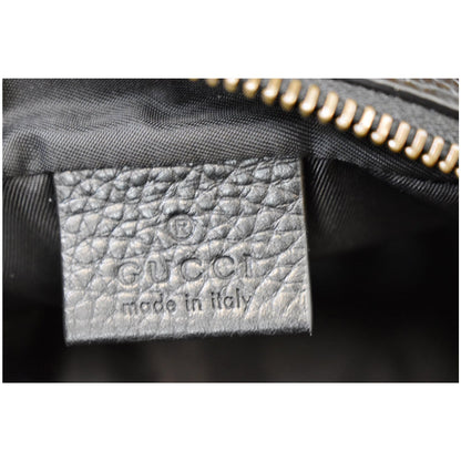 GUCCI Soho Disco Small Leather Crossbody Bag Black 347994