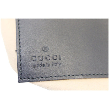 GUCCI Linea Bee GG Supreme Wristlet Handbag