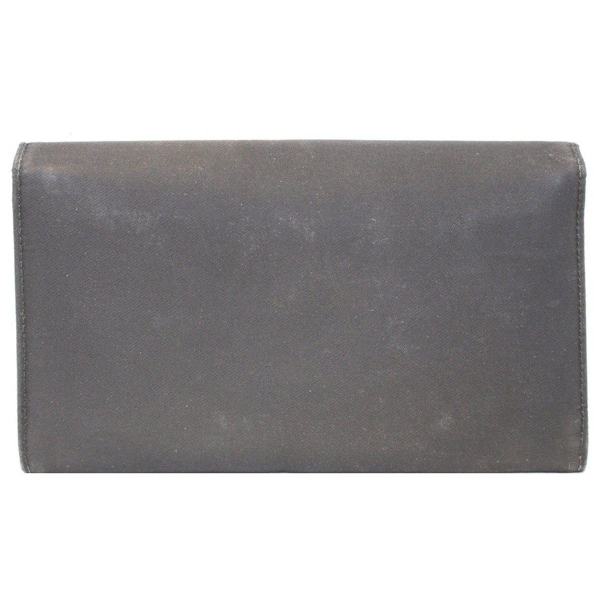 PRADA Nylon Bifold Long Wallet Black