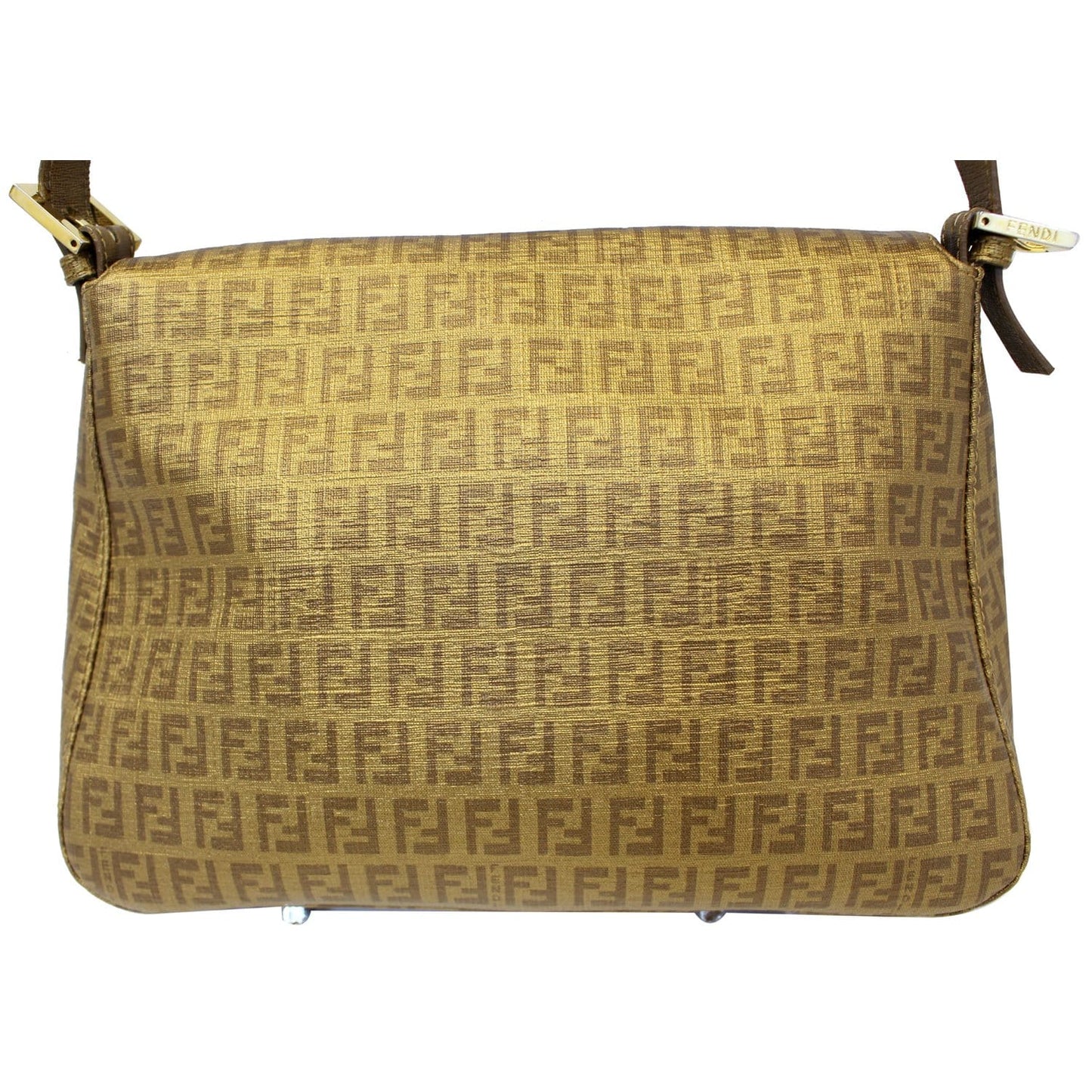 FENDI Forever Mama Zucca Canvas Shoulder Bag - 15% OFF
