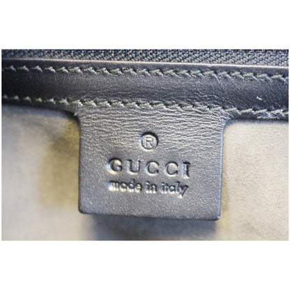 GUCCI GG Supreme Duffle Travel Bag Beige/Black