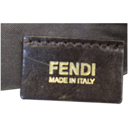 FENDI Zucca Small Crossbody Bag Tobacco Brown