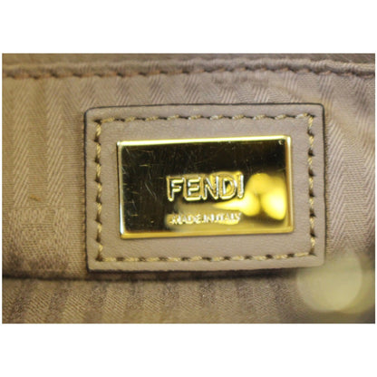 FENDI Roma Petite 2 Jours Leather Shoulder Handbag