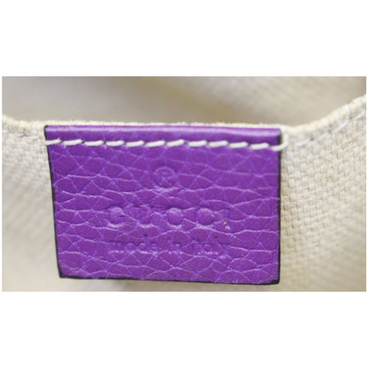GUCCI Soho Disco Pebbled Leather Small Crossbody Bag 308364