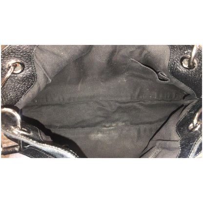 GUCCI GG Monogram Medium Eclipse Shoulder Bag Black