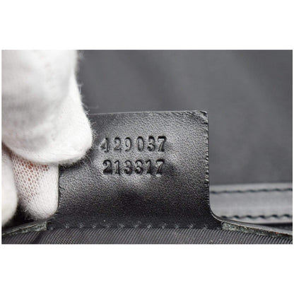 GUCCI Techno Fabric Backpack Bag Black 429037