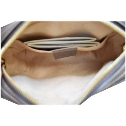 GUCCI Ophidia Small GG Supreme Canvas Web Belt Bag Brown 517076