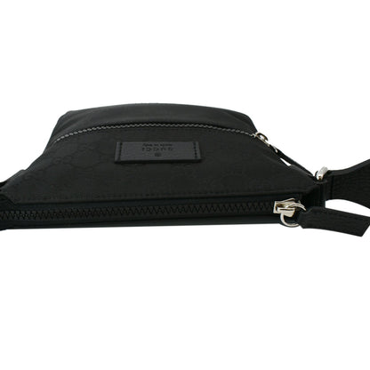 GUCCI Nylon GG Canvas Messenger Bag Black 449183