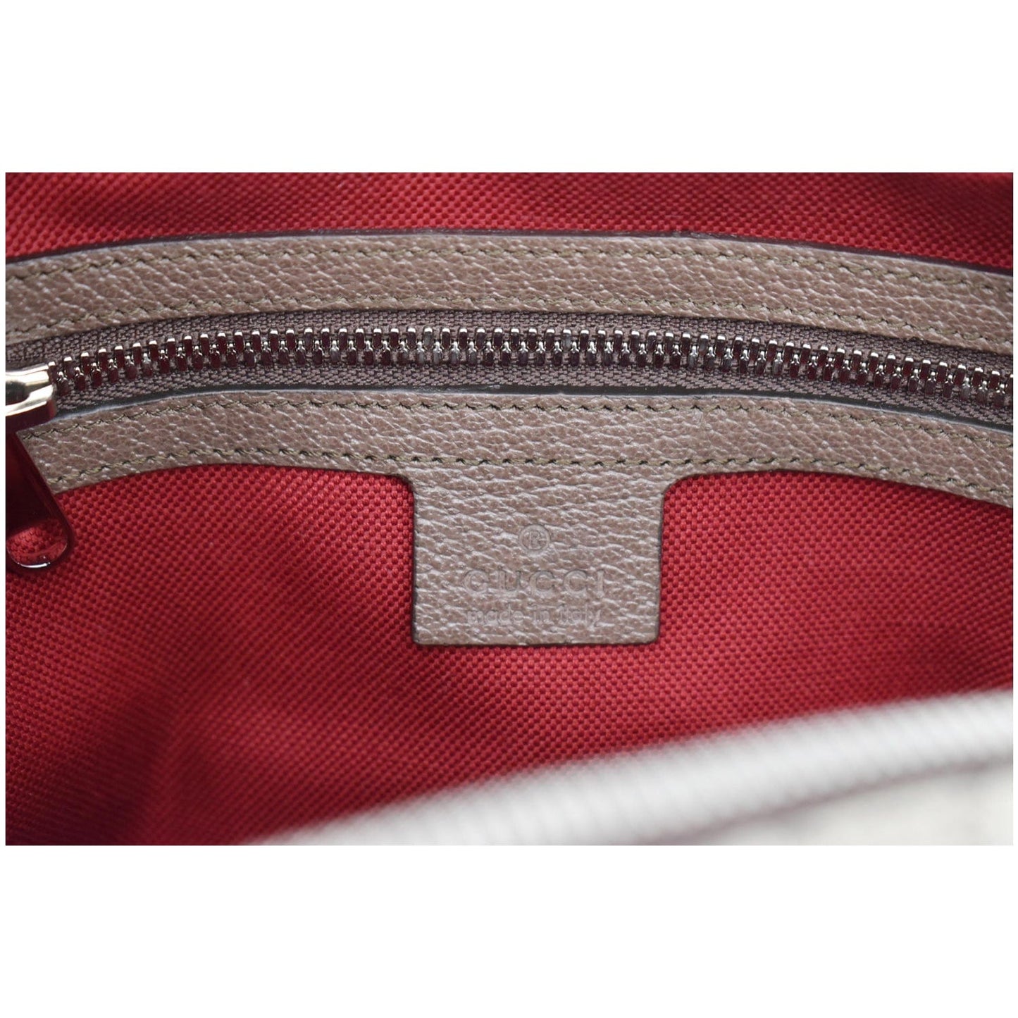 GUCCI GG Supreme Monogram Canvas Shoulder Bag Beige 626363