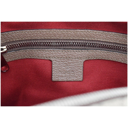 GUCCI GG Supreme Monogram Canvas Shoulder Bag Beige 626363