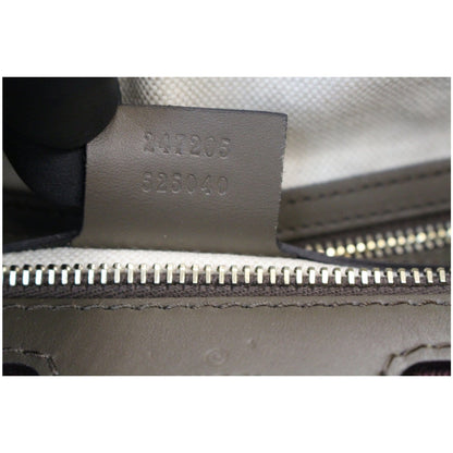 GUCCI Vintage Web Original GG Boston Bag Beige 247205